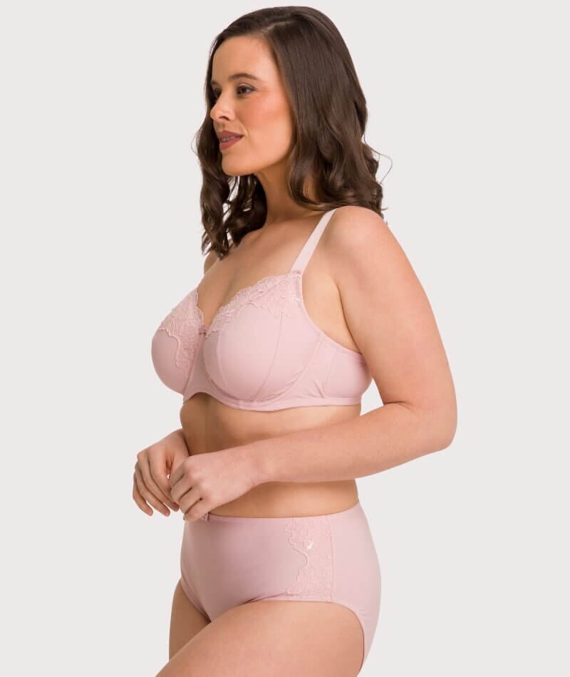 Ava & Audrey Jacqueline Full Cup Underwired Bra 2 Pack - Blush Bras